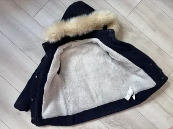 Manteau TAO bleu marine - photo numéro 6