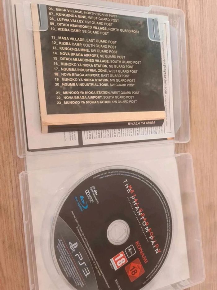 Métal  gear  solid 5  ps3 - photo numéro 3