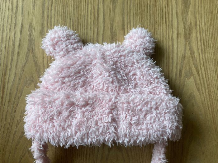 bonnet ourson chaud et tout doux bébé 6 mois - photo numéro 3
