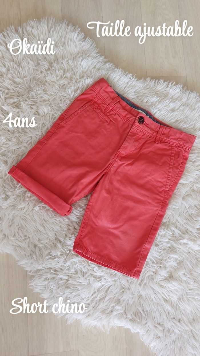 Short chino 4 ans okaïdi - photo numéro 2