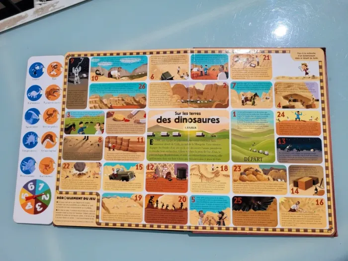 Livre Jeu 🦕 Les Dinosaures sur un plateau 🦖 (81) - photo numéro 9