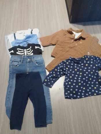 Lot de vêtements bébé garçon