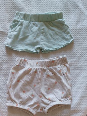 Lot de deux shorts