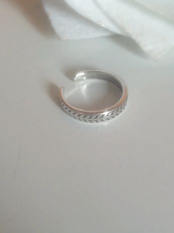 🌸Bague anneau strié #argent925 🌸