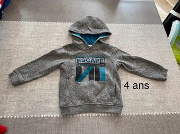 Sweat a capuche 4 ans  orchestra