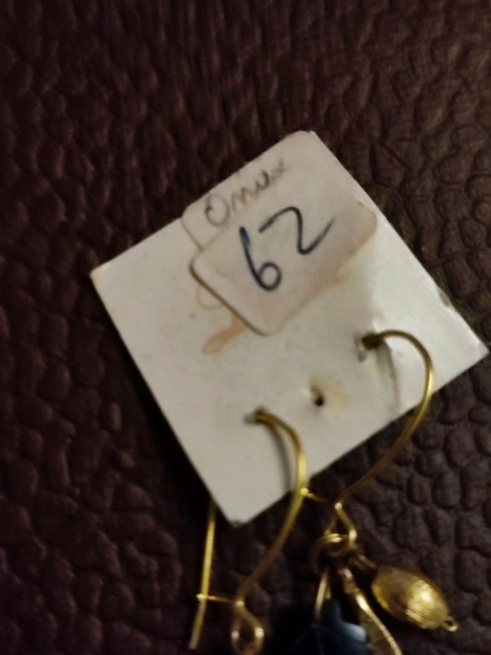 Boucles d'oreilles onyx - photo numéro 3