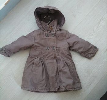 Manteau molletonné