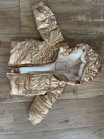 Doudoune dorée ikks