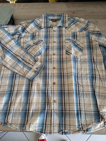 Chemise ml à carreaux XXL homme