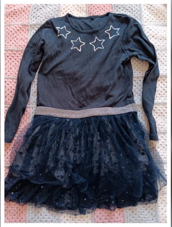Robe manches longues fête 8 ans
