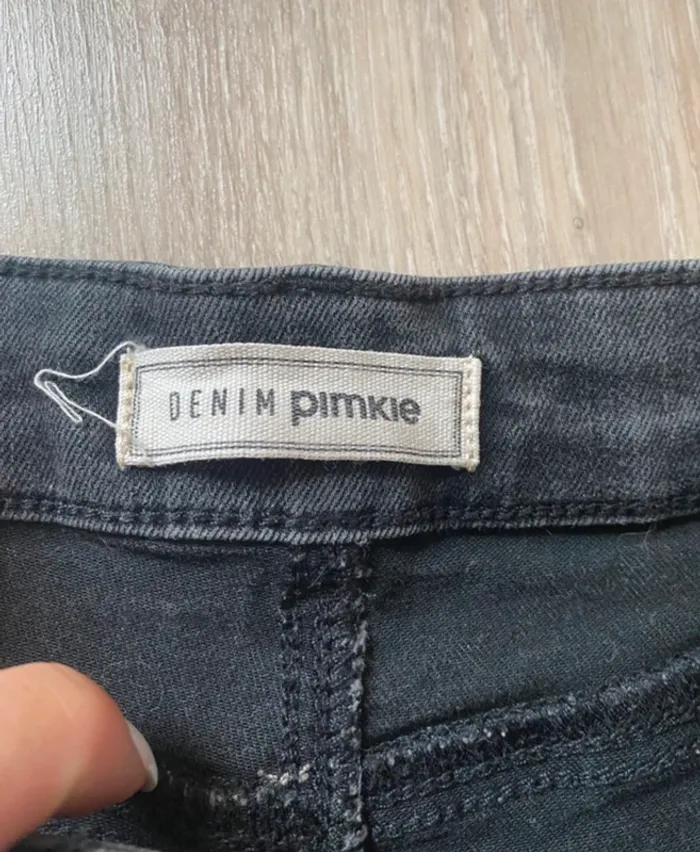 Short en jean noir pimkie - photo numéro 3