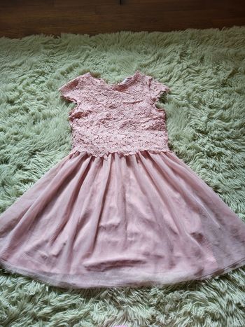 Robe toute rose soirée