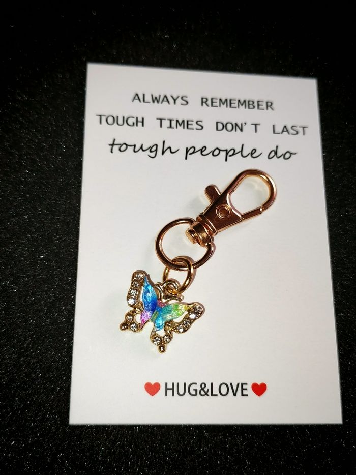 porte clé papillon - photo numéro 7