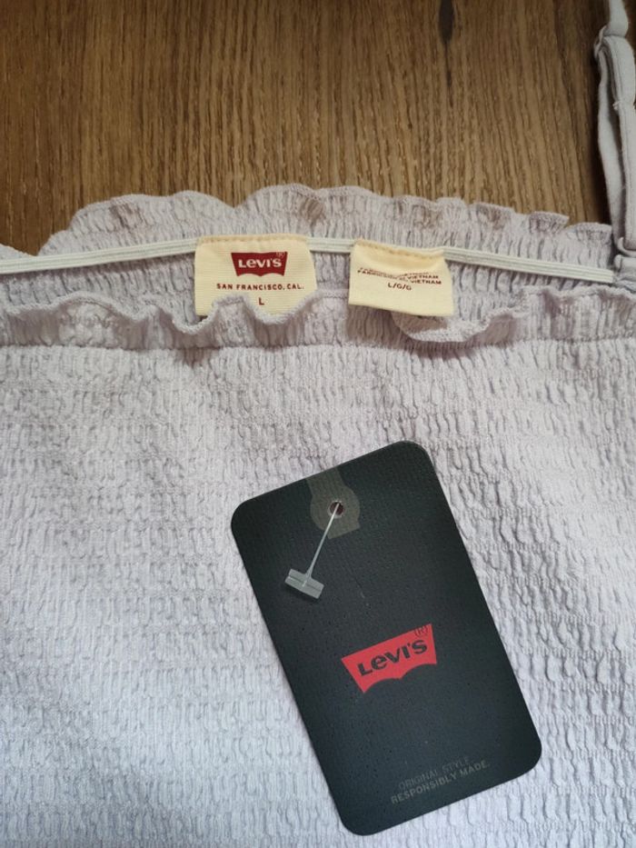 Débardeur Levi's lila neuf - photo numéro 2