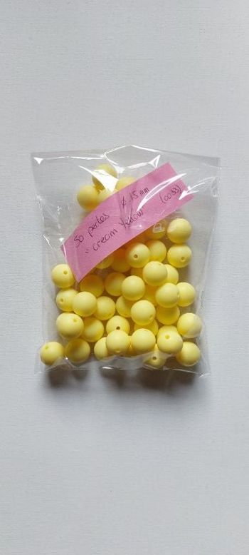 Lot de perles en silicone