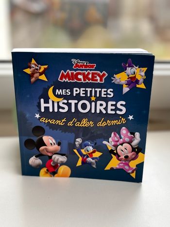 Livre Disney mes petites histoires avant d’aller dormir Mickey 