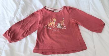 T-shirt disney 12 mois