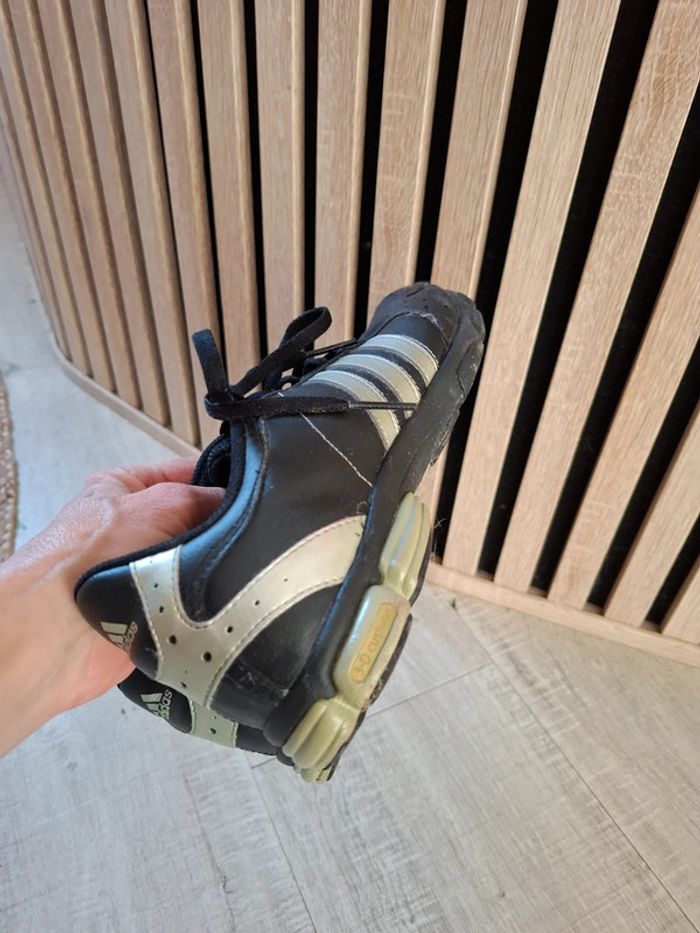 Tennis cuir noir Adidas T 39,5 - photo numéro 8