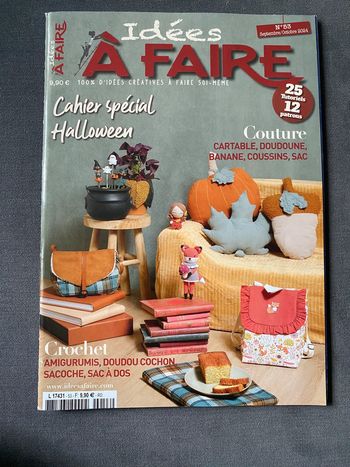 Magazine idée à faire numéro 53 septembre / octobre 2024
