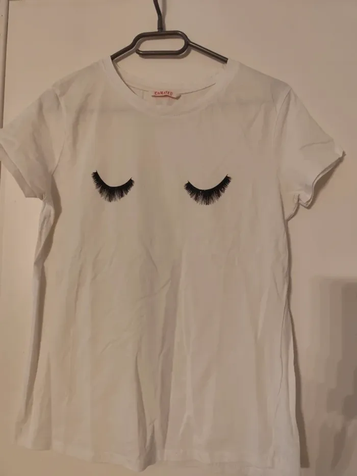 Tee shirt cils - photo numéro 2