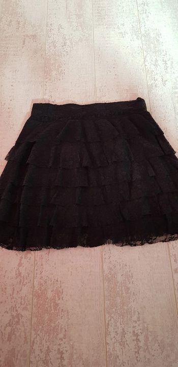 Jupe noire dentelle