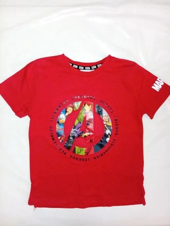 T shirt marvel garçon