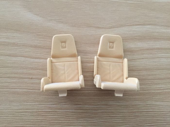 Lot x2 sièges pièce détachée Ferrari testarossa 1984 miniature 1/18 1/18e 1/18eme burago #A47