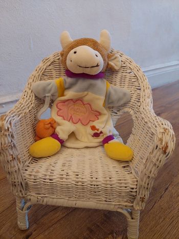 #P6 - Doudou marionnette vache Doudou et Compagnie