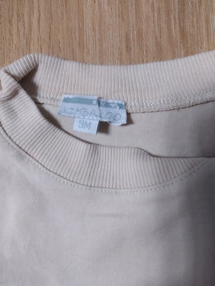 T-shirt kimbaloo 9 mois - photo numéro 3