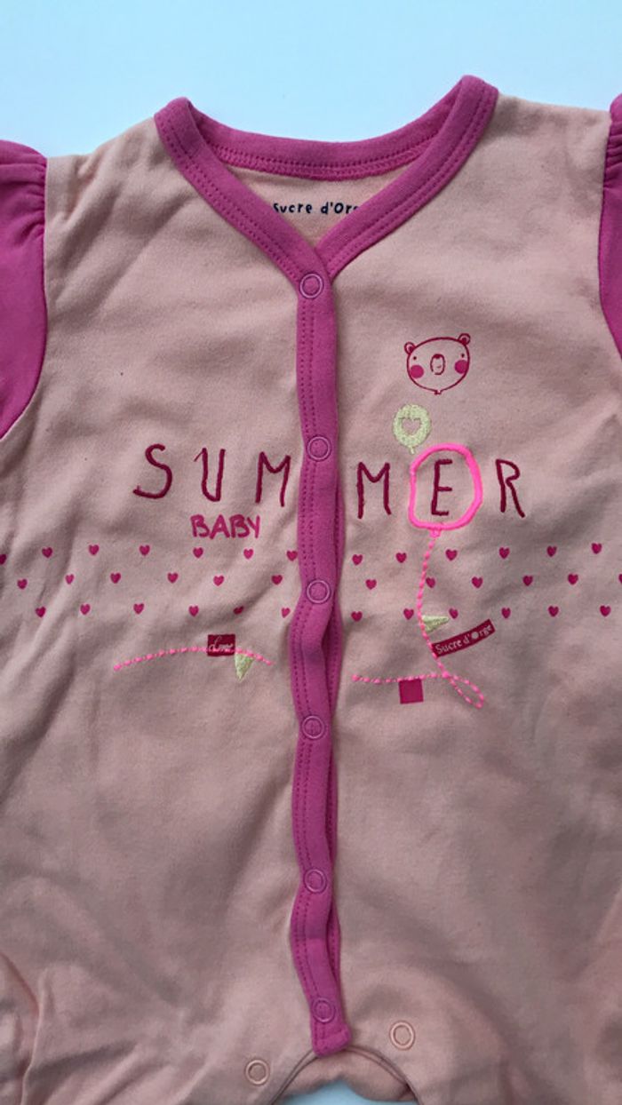 Pyjama sucre d’orge 9 mois - photo numéro 2