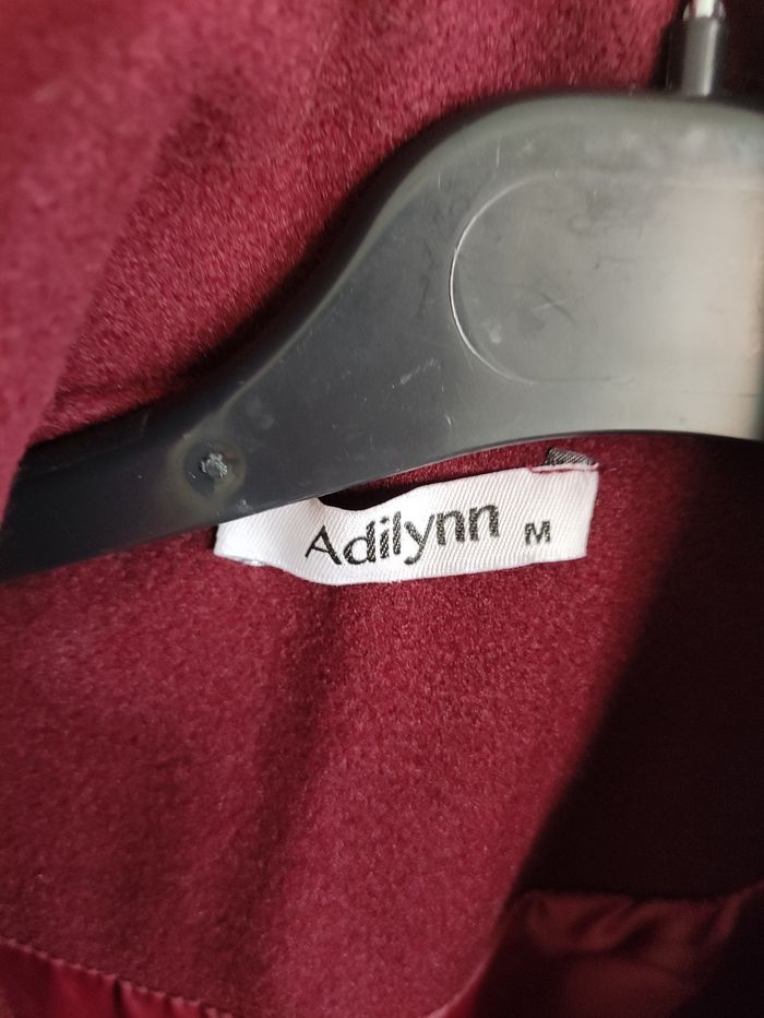 Manteau bordeaux - photo numéro 2