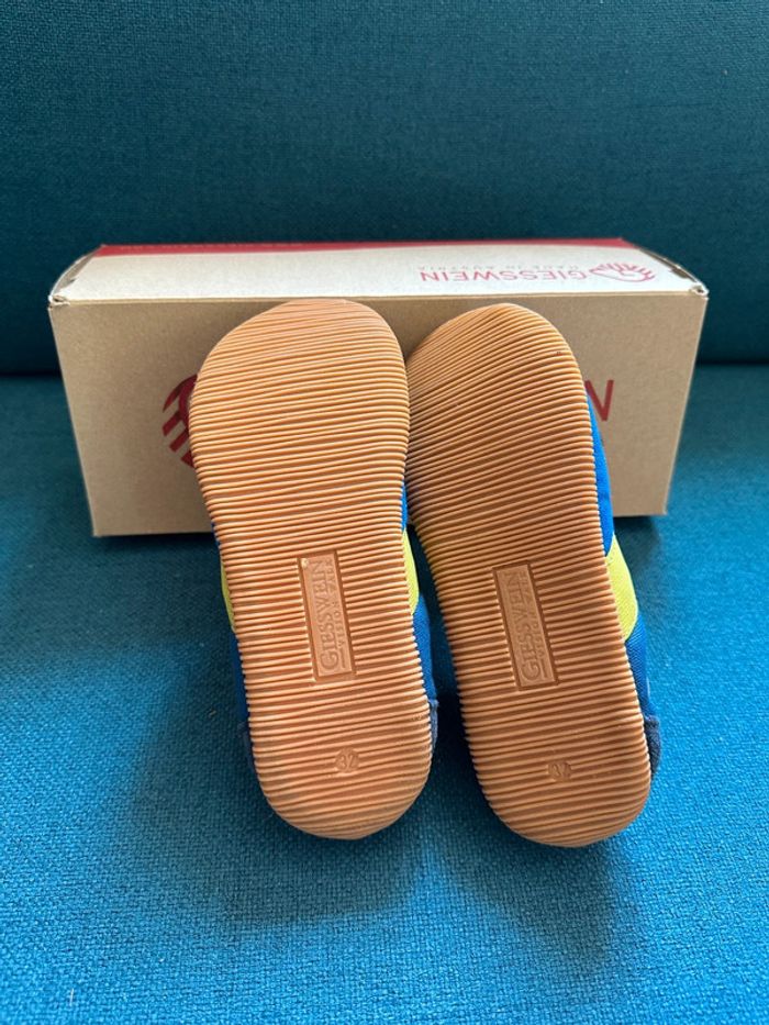 Chaussons Giesswein bleu mer crocodile 32 - photo numéro 2