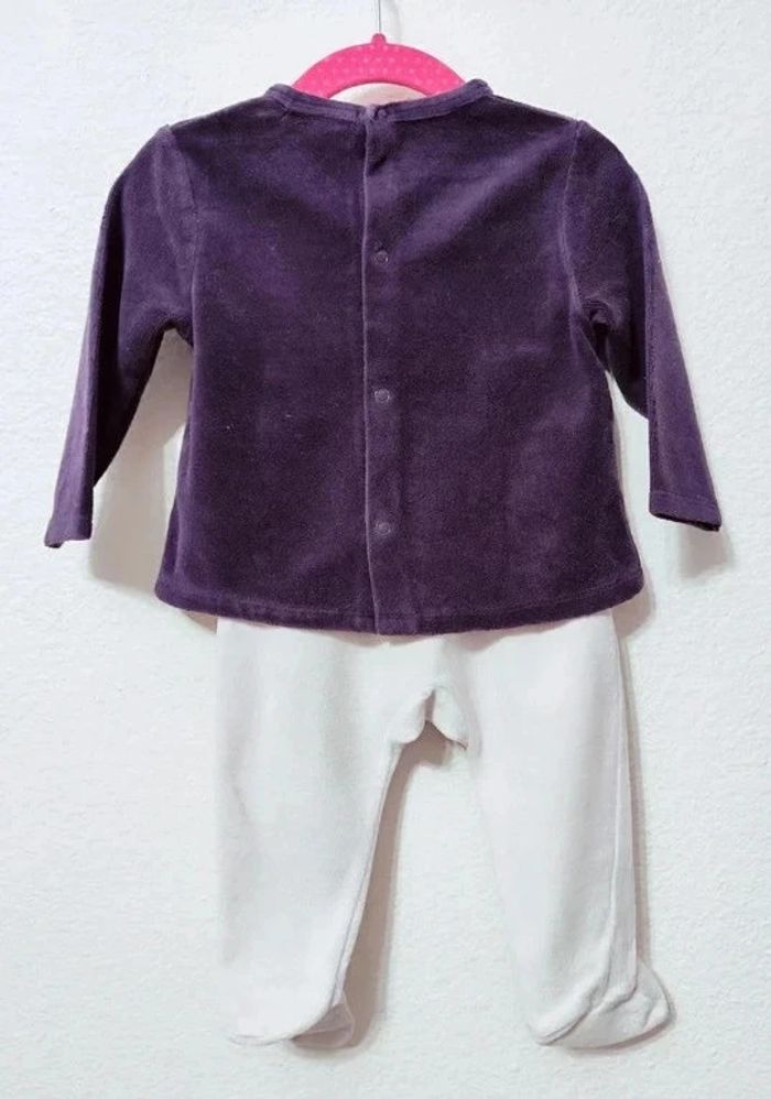 Pyjama 2 pièces bébé fille taille 9 mois - photo numéro 2