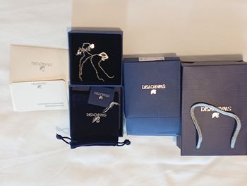 Collier femme Swarovski cygne 