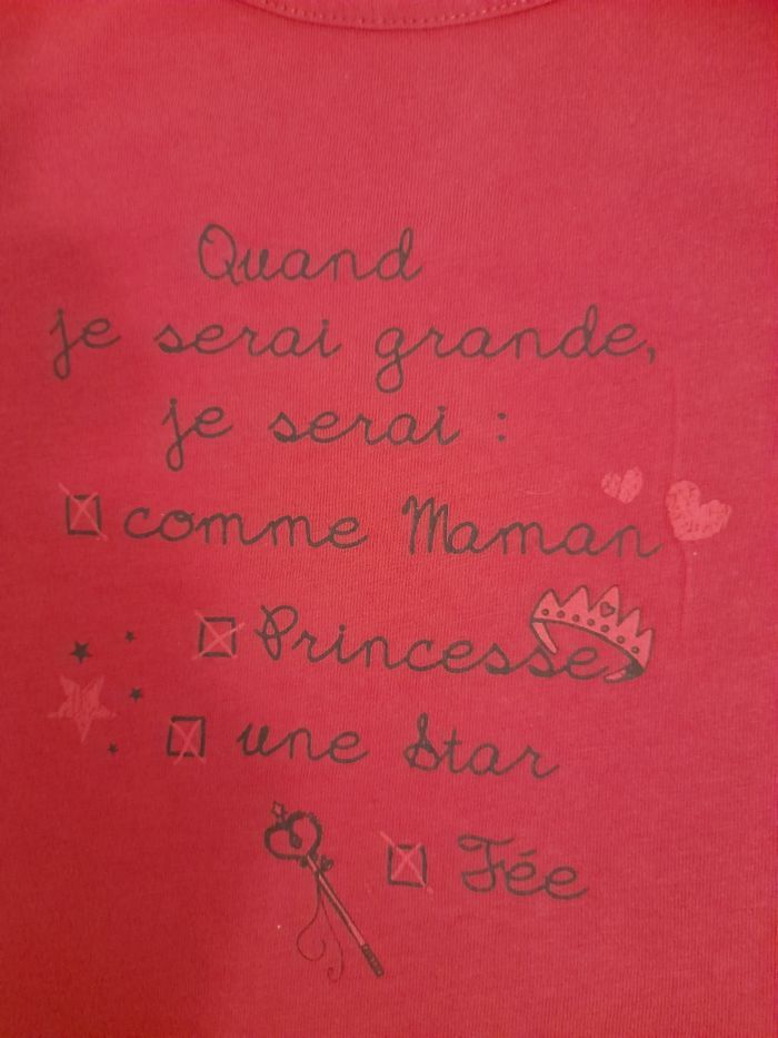 Tee shirt fille - photo numéro 3