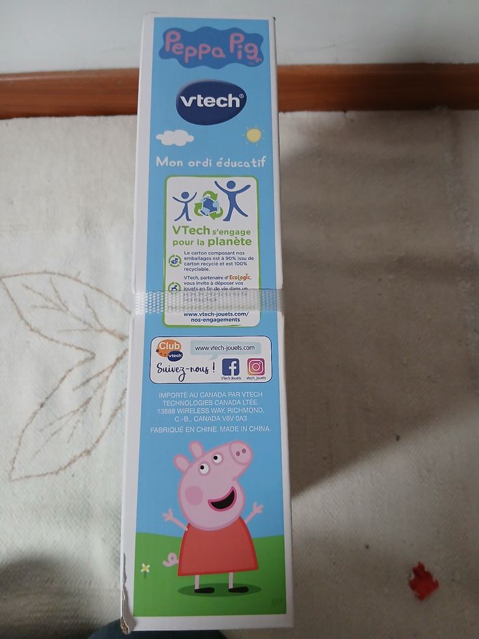 Mon ordinateur éducatif vtech neuf peppa pig - photo numéro 6