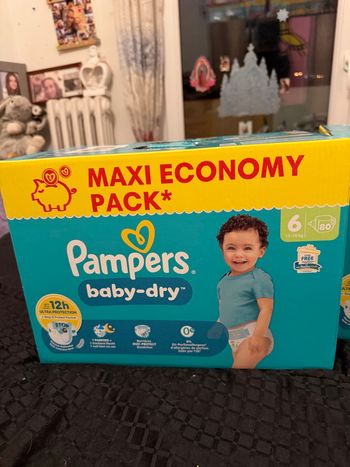 Pampers baby dry taille 6