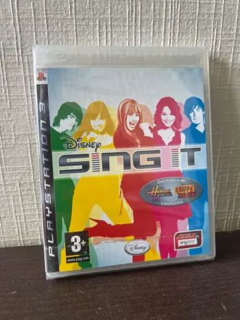 Disney Sing it Jeu PS3 Neuf sous blister