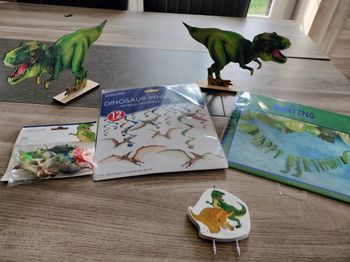 Décoration anniversaire dinosaure