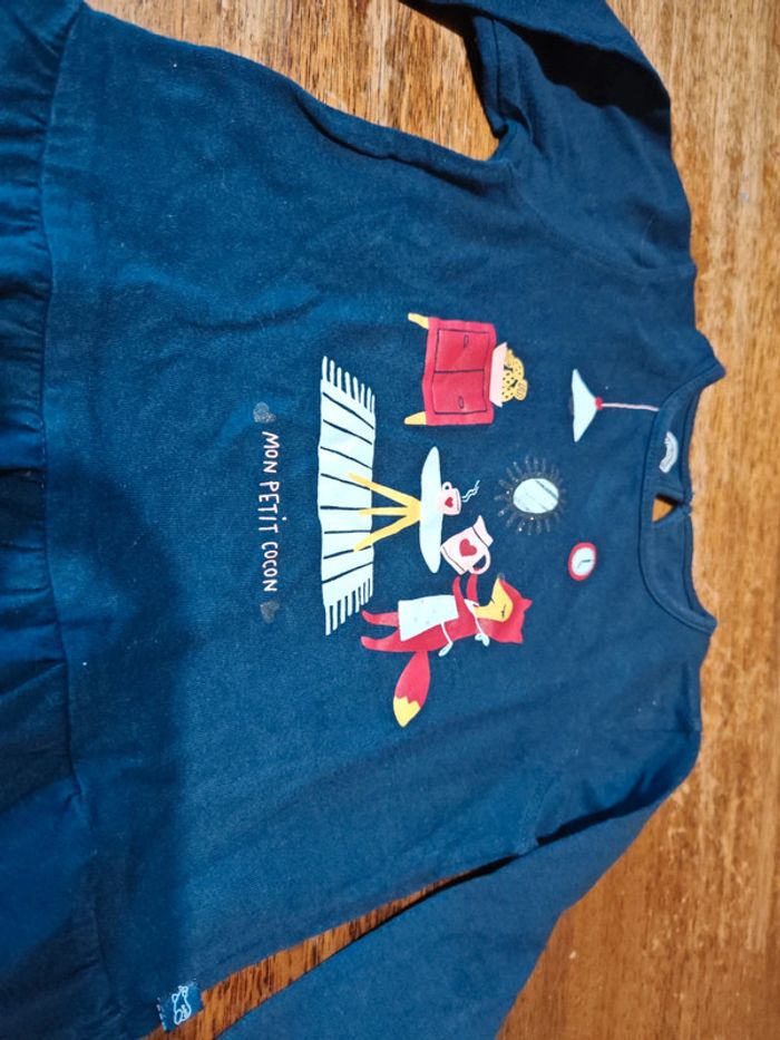 T shirt manches longues taille 3 ans - photo numéro 2