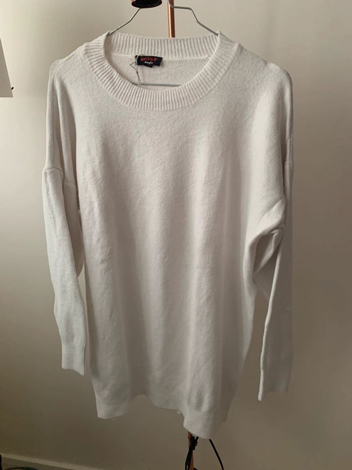 Pull blanc