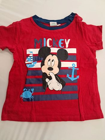 tee shirt garcon 18 mois disney mickey
