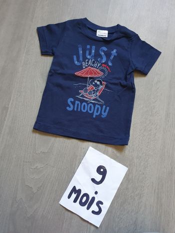Maillot t-shirt 9mois garçon