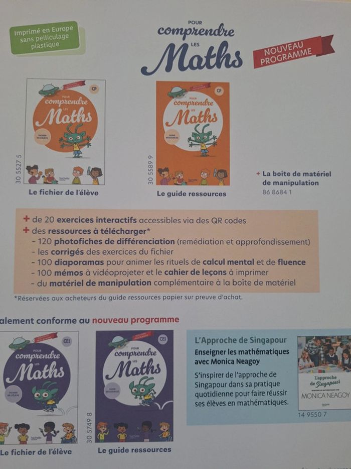 Fichier de maths Pour comprendre les maths CP - photo numéro 2