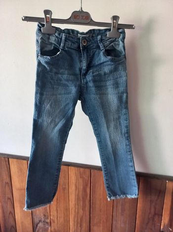 Jean skinny bas effilé