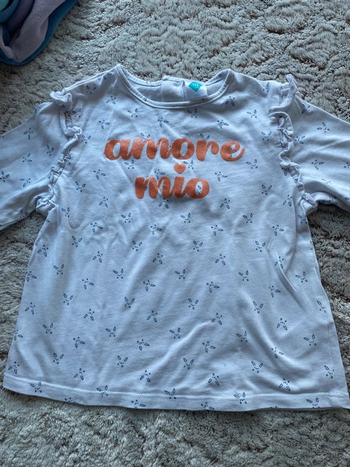 Joli t shirt grandes manches Tex baby 23 mois - photo numéro 2