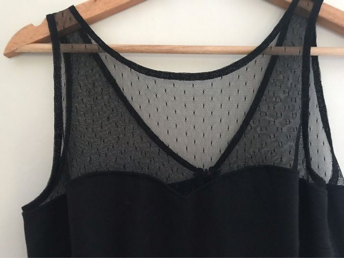 Robe noir Etam décolleté cœur - photo numéro 2