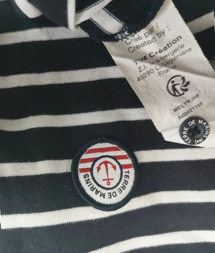 Tee-shirt  👸  terre de marins, 6ans - photo numéro 6