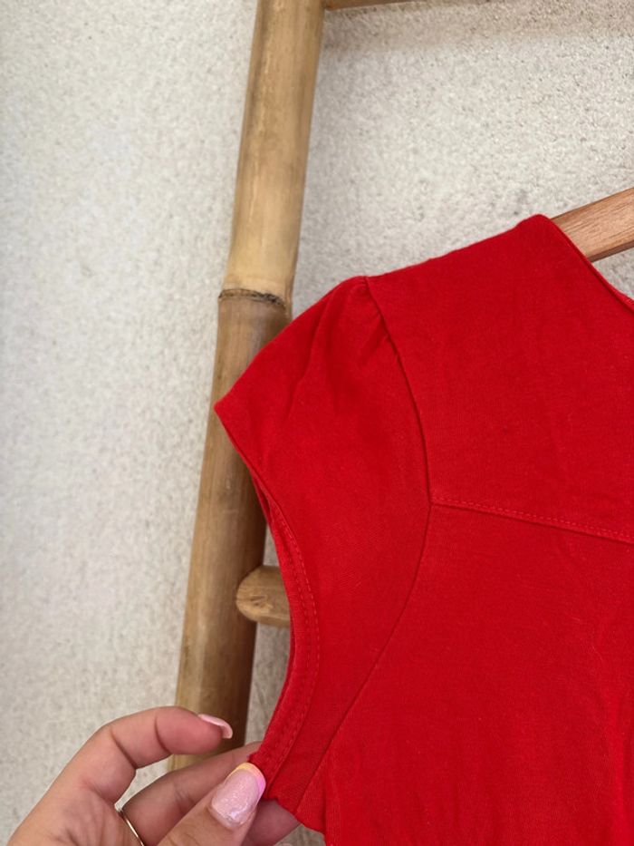 T shirt rouge - photo numéro 2