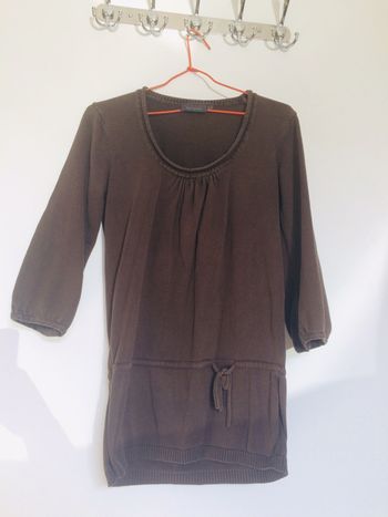 Pull long avec lien et manche 3/4